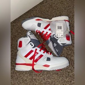 Adidas Artillery High Bill & Ted WYLD Stallyns Men’s US 10.5 White/Red